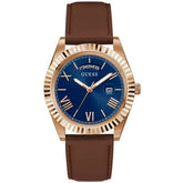 Guess Men's Classic Blue Dial Watch