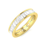 1.00 to 3.00ct Lab-Grown Baguette Cut D/VVS Diamond Full Eternity Ring.