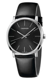 Calvin Klein Posh K8Q311C1 Men’s Black Dial 40 mm Leather Watch