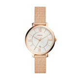 Fossil Jacqueline ES4352 Women’s Rose Gold Mesh Watch