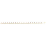 Round Natural Mozambique Garnet Line Bracelet In Gold & Platinum