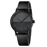 Calvin Klein Boost Men’s Watch – Blue Stick Index, Black PVD Stainless Steel Case
