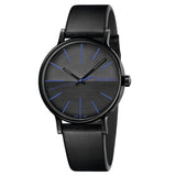 Calvin Klein Boost Men’s Watch – Blue Stick Index, Black PVD Stainless Steel Case