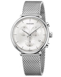 Calvin Klein High Noon K8M27126 Men’s Silver Chronograph Watch