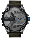 Diesel Mr. Daddy 2.0 Chronograph Schwarz Grau Blau