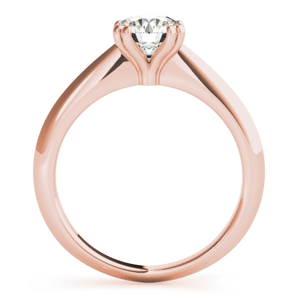 Round Cut Diamond Solitarie Engagement Ring