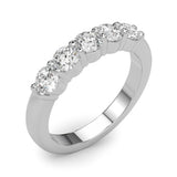 5-Stone Lab-Grown Diamond Ring – Timeless Symbol of Love with Brilliant DE Color, VVS Clarity Diamonds in an Elegant Shared U-Prong Setting