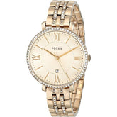 Fossil Jacqueline ES3547 Women’s Gold-Tone Crystal Watch