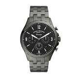 Fossil Forrester Men’s Chronograph Watch – Smoke-Tone Stainless-Steel Bracelet