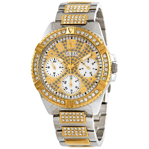 Guess Frontier Ladies Watch 40mm, Two-Tone Stainless Steel Bracelet