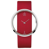 Calvin Klein Women's Red Watch – 42mm Case, Red Dial