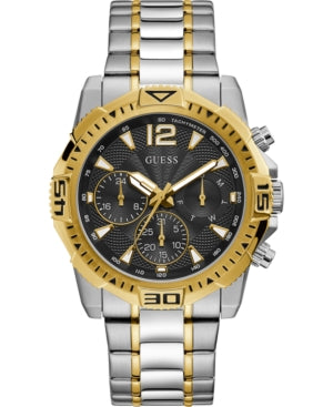 GUESS Men’s Watch GW0056G4 – 43 mm Two-Tone Stainless Steel Bracelet