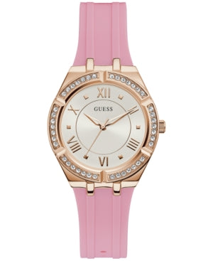 GUESS Women's Watch GW0034L3 – Cosmo Collection, Mother of Pearl Dial