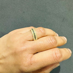 lab diamond wedding band