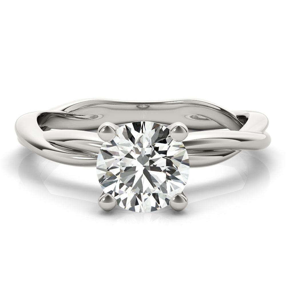 Diamond 4-Prong Engagement Ring