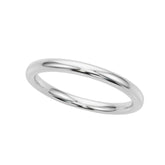2mm platinum wedding band/plain platinum ring/minimalist wedding ring