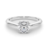 Round Cut Diamond Solitarie Engagement Ring