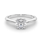 Round Cut Diamond Solitarie Engagement Ring