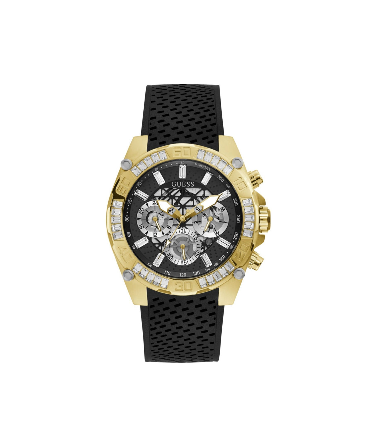 Guess Men s Classic Black Dial Watch - GW0333G2