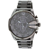Diesel Mega Chief Chronograph Black-Tone Stainless Steel Watch