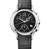 Calvin Klein Women's 'Skirt' Black Dial Swiss Quartz Watch