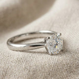 1.00ct Lab Diamond Engagement Ring – Grace Solitaire in Platinum