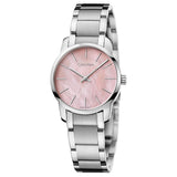 Calvin Klein City K2G2314E Men’s Watch – Pink Mother of Pearl Dial
