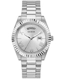 GUESS Men's Watch GW0265G6 – 42mm Stainless Steel, Black Dial