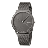 Calvin Klein Minimal K3M517P4 Men’s Silver Mesh Stainless-Steel Watch