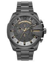 Diesel Men S Mega Chief Chronograph Grey Dial Watch