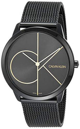 Calvin Klein Minimal Unisex Watch – Black Dial