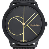 Calvin Klein Minimal Unisex Watch – Black Dial