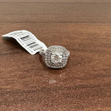 lab diamond engagement ring