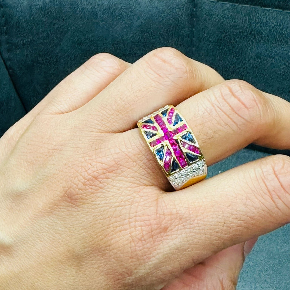union jack ring union jack ring