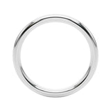 bride wedding band/platinum anniversary ring/classic wedding band