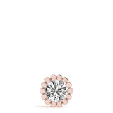 Flower Diamond Pendant Necklace | Lab Grown Diamond D-VVS Necklace