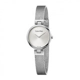 Calvin Klein Authentic Women's Watch – Silver Dial, Stainless Steel Case & Bracelet