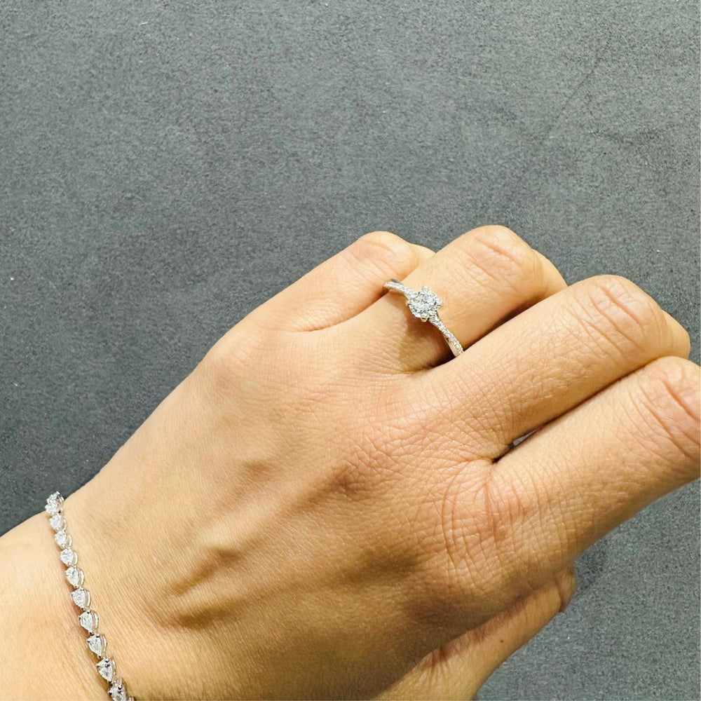 modern diamond ring fine jewelry ring