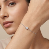 Lab Diamond Everyday Bracelet 0.08ct in 925 Sterling Silver