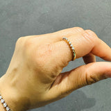 half eternity wedding band