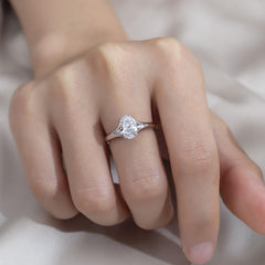 modern engagement ring