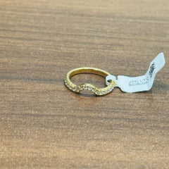 18k yellow gold ring