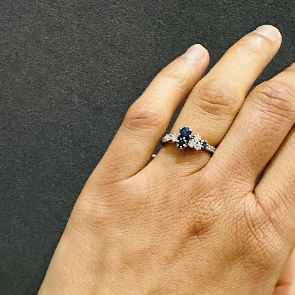 prong set gemstone ring