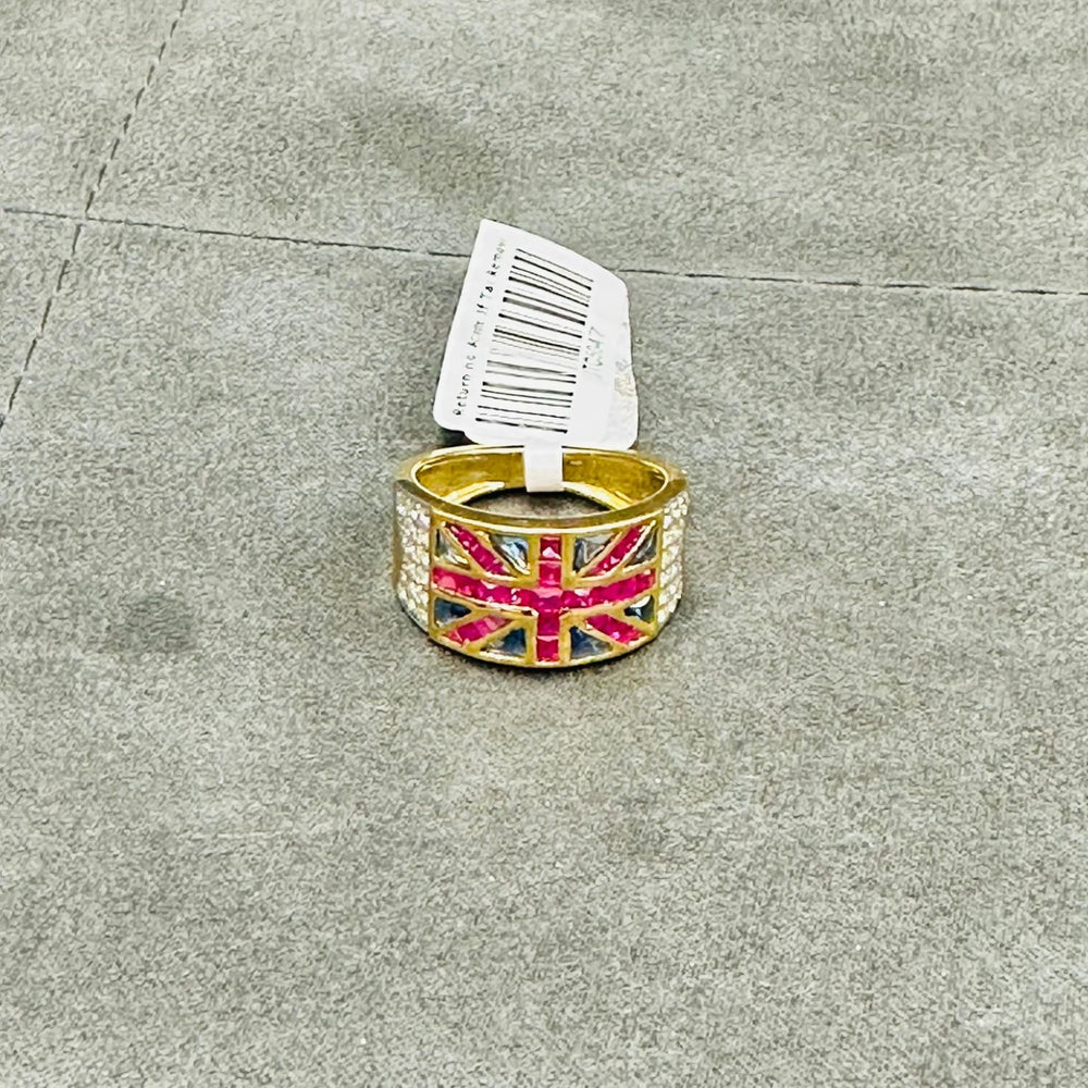 patriotic jewellery ring