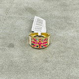 patriotic jewellery ring