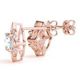 0.75-1.75ct Diamond Stud Earrings in Gold & Platinum