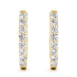 0.15-1.0ct Bar Diamond Drop Earrings in Gold & Platinum