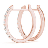 0.15-1.0ct Bar Diamond Drop Earrings in Gold & Platinum