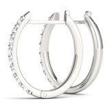 0.15-1.0ct Bar Diamond Drop Earrings in Gold & Platinum