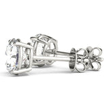 0.1-2.0ct Cluster Diamond Stud Earrings in Gold & Platinum